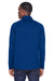 Devon & Jones DG440 Mens Compass Stretch Tech Moisture Wicking 1/4 Zip Sweatshirt Royal Blue Back