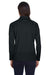 Devon & Jones DG440W Womens Compass Stretch Tech Moisture Wicking 1/4 Zip Sweatshirt Black Back