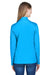 Devon & Jones DG479W Womens DryTec20 Performance Moisture Wicking 1/4 Zip Sweatshirt Ocean Blue Back