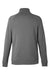 Devon & Jones DG481 Mens New Classics Charleston 1/4 Zip Sweatshirt Graphite Grey Melange Flat Back