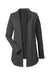 Devon & Jones DG481W Womens New Classics Charleston Cardigan Sweater Black Melange Flat Front