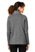 Devon & Jones DG481W Womens New Classics Charleston Cardigan Sweater Graphite Grey Melange Back