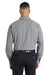 Devon & Jones DG535 Mens CrownLux Performance Moisture Wicking Long Sleeve Button Down Shirt Graphite Grey Back