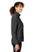 Devon & Jones DG704W Womens New Classics Charleston Hybrid Full Zip Jacket Black Melange/Black Side