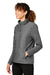 Devon & Jones DG704W Womens New Classics Charleston Hybrid Full Zip Jacket Graphite Grey Melange 3Q