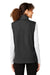 Devon & Jones DG706W Womens New Classics Charleston Hybrid Full Zip Vest Black Melange/Black Back