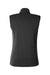Devon & Jones DG706W Womens New Classics Charleston Hybrid Full Zip Vest Black Melange/Black Flat Back