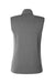Devon & Jones DG706W Womens New Classics Charleston Hybrid Full Zip Vest Graphite Grey Melange Flat Back