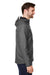 Devon & Jones DG720 Mens New Classics Prescott Full Zip Hooded Rain Jacket Graphite Grey Side