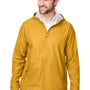 Devon & Jones Mens New Classics Prescott Water Resistant Full Zip Hooded Rain Jacket - Prescott Yellow