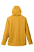 Devon & Jones DG720 Mens New Classics Prescott Full Zip Hooded Rain Jacket Prescott Yellow Flat Back