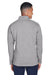 Devon & Jones DG793 Mens Bristol Full Zip Sweater Fleece Jacket Grey Back