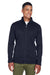 Devon & Jones DG793 Mens Bristol Full Zip Sweater Fleece Jacket Navy Blue Front