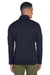 Devon & Jones DG793 Mens Bristol Full Zip Sweater Fleece Jacket Navy Blue Back