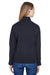 Devon & Jones DG793W Womens Bristol Full Zip Sweater Fleece Jacket Black Back