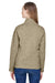 Devon & Jones DG793W Womens Bristol Full Zip Sweater Fleece Jacket Khaki Brown Back