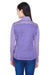 Devon & Jones DG796W Womens Newbury Fleece Full Zip Sweatshirt Purple Back
