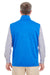 Devon & Jones DG797 Mens Newbury Full Zip Fleece Vest French Blue Back