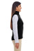 Devon & Jones DG797W Womens Newbury Full Zip Fleece Vest Black Side