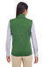Devon & Jones DG797W Womens Newbury Full Zip Fleece Vest Forest Green Back