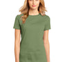 District Womens Perfect Weight Short Sleeve Crewneck T-Shirt - Fresh Fatigue Green