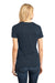 District DM104L Womens Perfect Weight Short Sleeve Crewneck T-Shirt Navy Blue Back