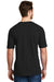 District DM108 Mens Perfect Blend Short Sleeve Crewneck T-Shirt Black Back