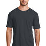 District Mens Perfect Blend Short Sleeve Crewneck T-Shirt - Charcoal Grey