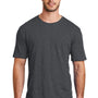 District Mens Perfect Blend Short Sleeve Crewneck T-Shirt - Heather Charcoal Grey