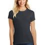 District Womens Perfect Blend Short Sleeve Crewneck T-Shirt - Charcoal Grey