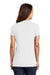 District DM1170L Womens Perfect Weight Short Sleeve V-Neck T-Shirt White Back