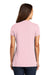 District DM1170L Womens Perfect Weight Short Sleeve V-Neck T-Shirt Light Pink Back