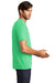District DM130 Mens Perfect Tri Short Sleeve Crewneck T-Shirt Green Frost Side