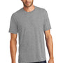 District Mens Perfect Tri Short Sleeve Crewneck T-Shirt - Grey Frost