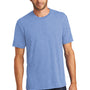 District Mens Perfect Tri Short Sleeve Crewneck T-Shirt - Maritime Blue Frost