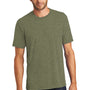 District Mens Perfect Tri Short Sleeve Crewneck T-Shirt - Military Green Frost