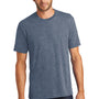 District Mens Perfect Tri Short Sleeve Crewneck T-Shirt - Navy Blue Frost