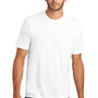 District Mens Perfect Tri Short Sleeve Crewneck T-Shirt - White