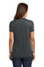 District DM130L Womens Perfect Tri Short Sleeve Crewneck T-Shirt Black Frost Back