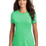 District Womens Perfect Tri Short Sleeve Crewneck T-Shirt - Green Frost