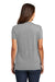 District DM130L Womens Perfect Tri Short Sleeve Crewneck T-Shirt Grey Frost Back