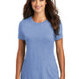 District Womens Perfect Tri Short Sleeve Crewneck T-Shirt - Maritime Blue Frost