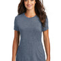 District Womens Perfect Tri Short Sleeve Crewneck T-Shirt - Navy Blue Frost
