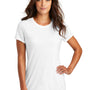 District Womens Perfect Tri Short Sleeve Crewneck T-Shirt - White