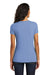 District DM1350L Womens Perfect Tri Short Sleeve V-Neck T-Shirt Maritime Blue Frost Back