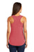 District DM138L Womens Perfect Tri Tank Top Red Frost Back