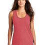 District Womens Perfect Tri Tank Top - Red Frost