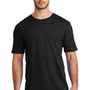 District Mens Super Slub Short Sleeve Crewneck T-Shirt - Black - Closeout