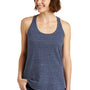 District Womens Cosmic Tank Top - Navy Blue/Royal Blue - Closeout
