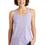 District Womens Cosmic Tank Top - White/Pink - Closeout